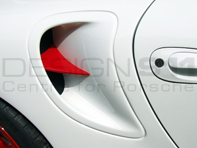 Side Intake Vent Slats for Porsche 996 Turbo